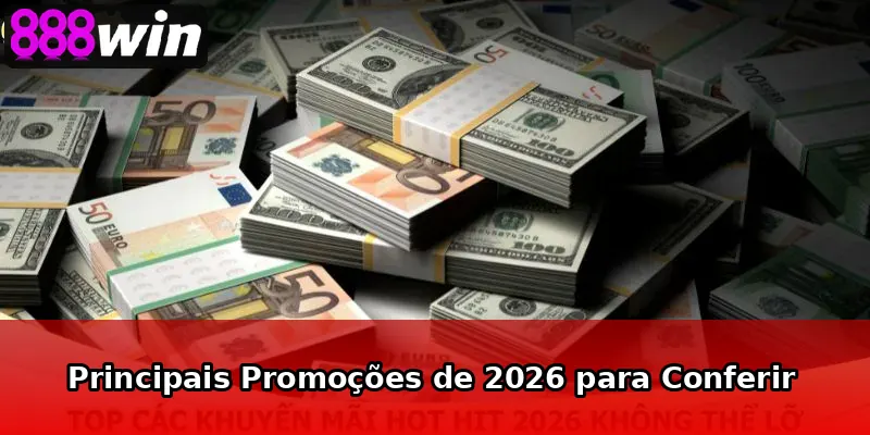 Principais Promoções de 2026 para Conferir
